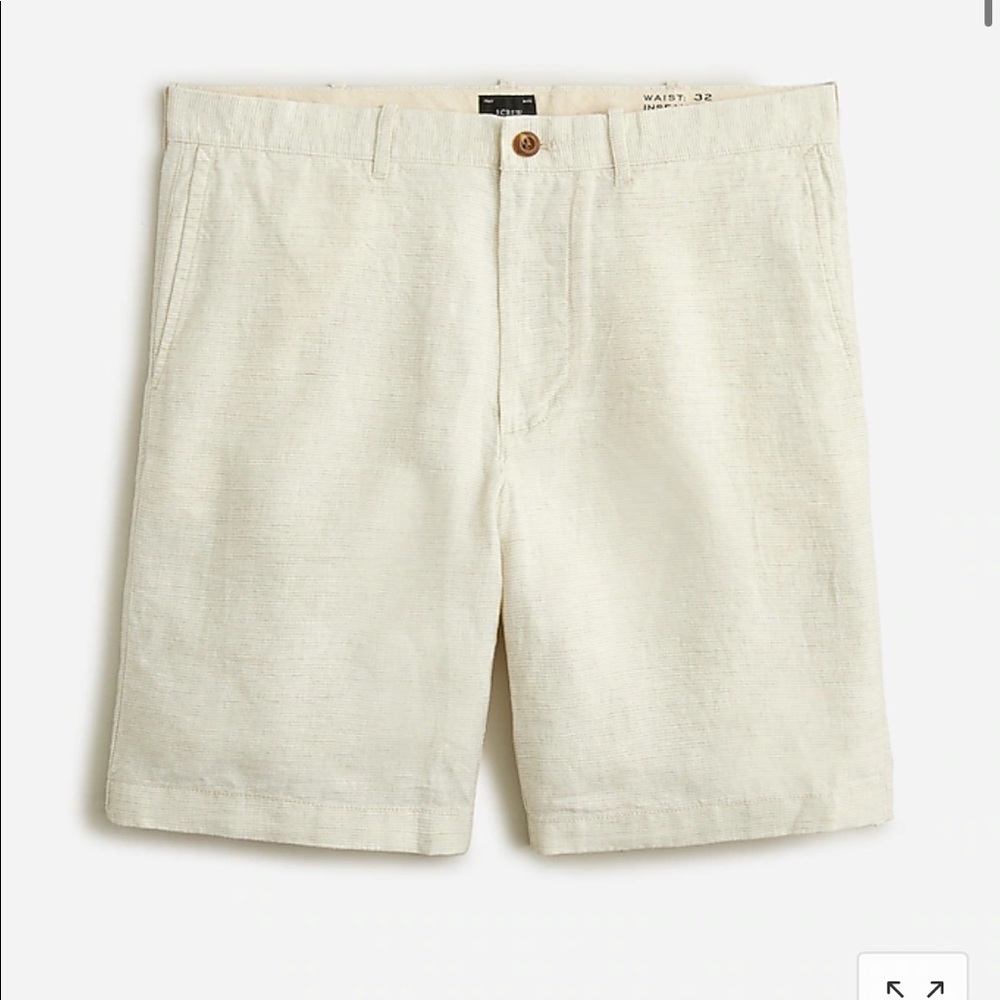 Jcrew MENS linen shorts